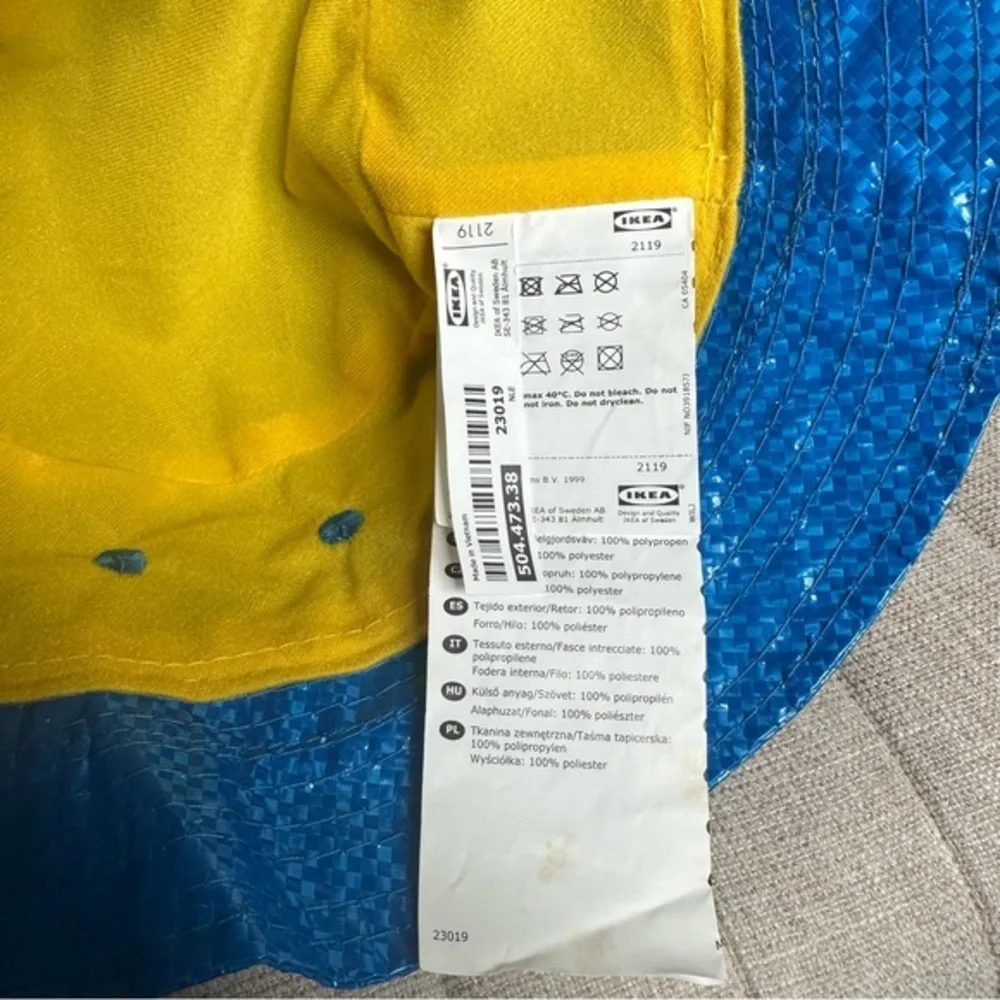 Ikea Knorva‎ Blue Bucket Hat D12